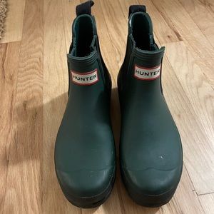 Hunter ankle rain boots